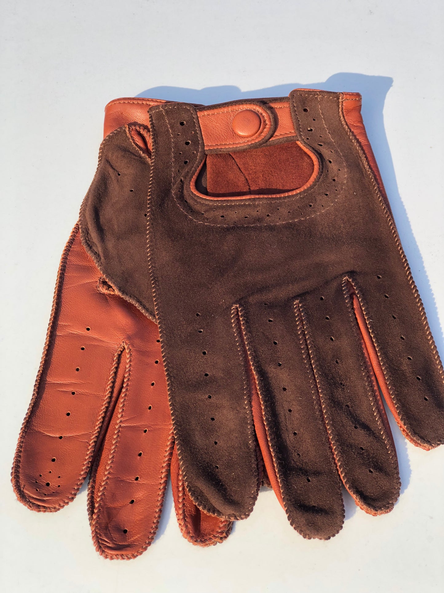 Driving Gloves Brown-Camel